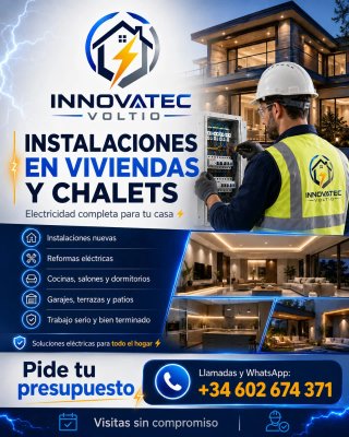 Electricista profesional para viviendas