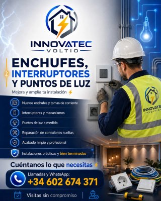 Electricista profesional para viviendas