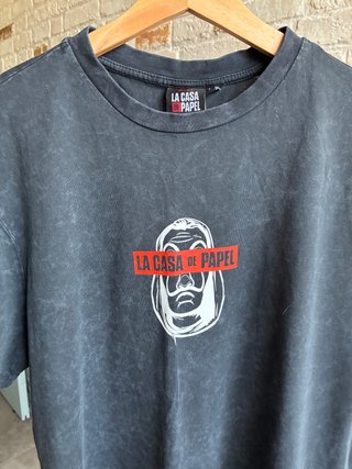Camiseta La Casa de Papel Negra