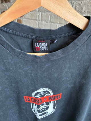 Camiseta La Casa de Papel Negra