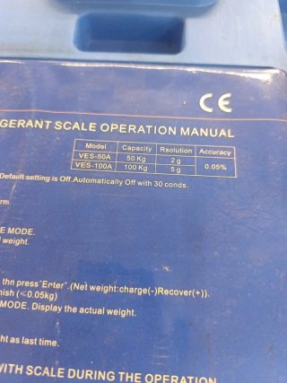 Báscula Electrónica Refrigerante VALUE VES-50A