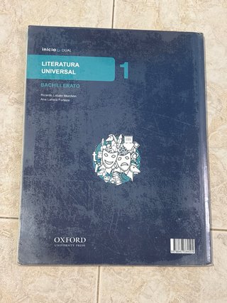 Literatura universal, 1 Bachillerato