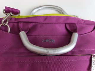 Maletín para portátil Ziron Basik Zi 2.0 Morado