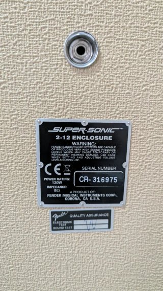 Altavos Fender Super-Sonic 212 Enclosure