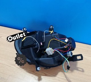 JI FARO DCH MINI COOPER R56 R57 06-14 OJOS ANGEL FONDO NEGRO