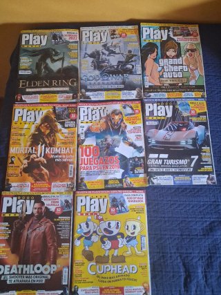 Revistas Playmania (Lote Variado)