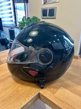 Casco de Moto Modular Negro