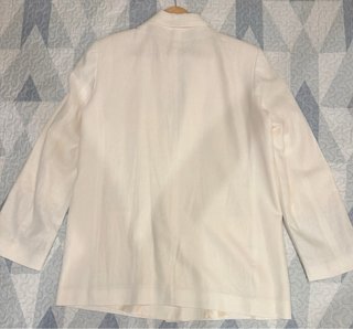 Americana Lino Blanca