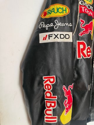 Chaqueta Red Bull Formula 1 de Cuero