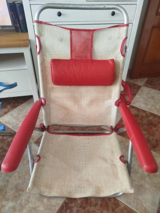 2 Sillas de Playa Plegables
