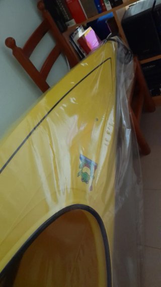 Kayak Piragua Amarilla