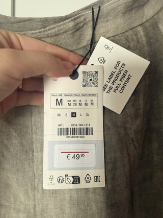 Pantalón Zara estilo pareo