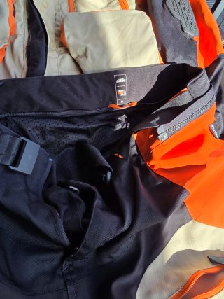 Traje KTM Moto Negro Naranja