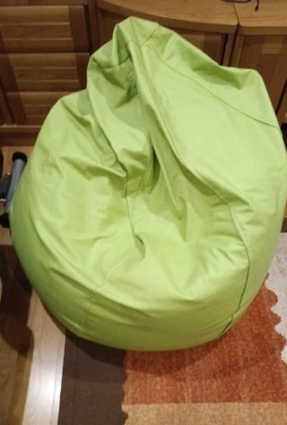 Puff Pera XXL Verde HAPPERS