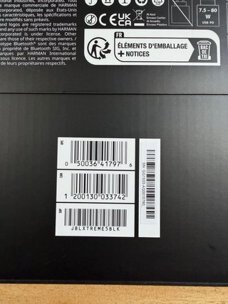 JBL Xtreme 5 Altoparlante Bluetooth black new