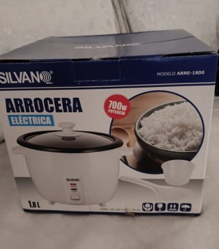 Olla Arrocera Eléctrica Silvan 1.8L