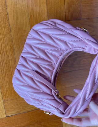 Borsetta Miu Miu mini rosa