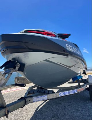 Sea Doo RXT-X RS 300 - Cinza/Vermelho