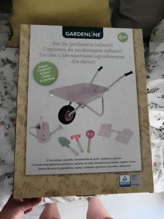 Set Jardinería Infantil Rosa