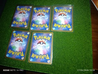 Cartas Pokémon: Mahomil, Foxley, etc.
