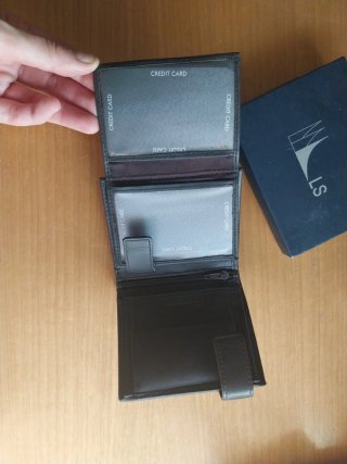 Cartera LS Negra Hombre