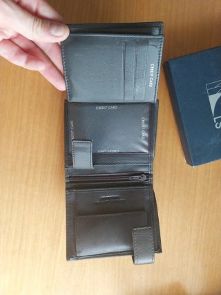 Cartera LS Negra Hombre