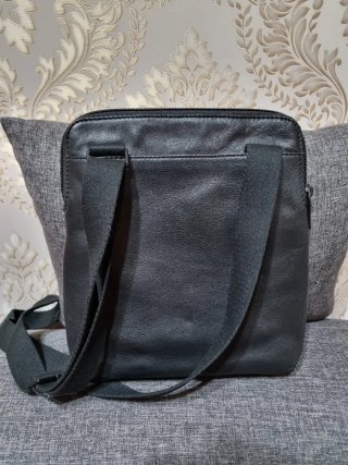 Tracolla Piquadro Pelle Nera