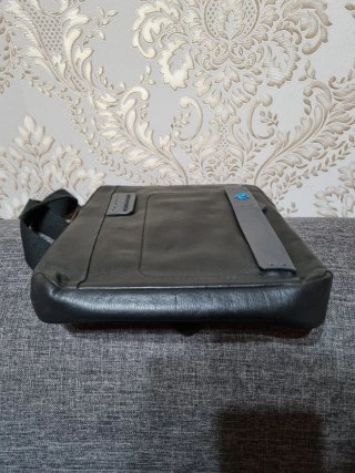 Tracolla Piquadro Pelle Nera
