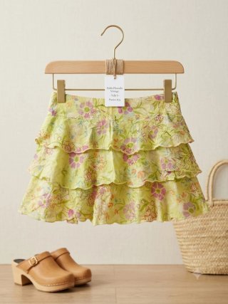 Gonna vintage floreale taglia S