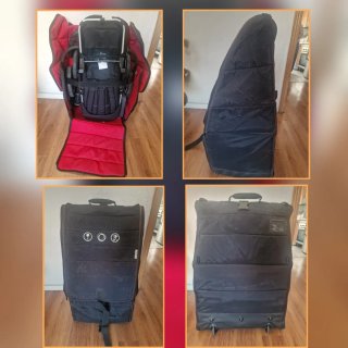 Carro Gemelar Bugaboo Donkey Rojo