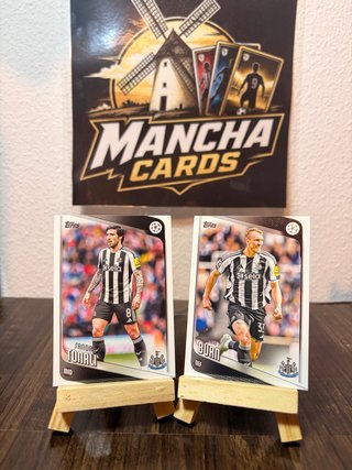 Cromos Topps Newcastle United