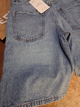 Vaqueros bermuda Lefties mujer talla M