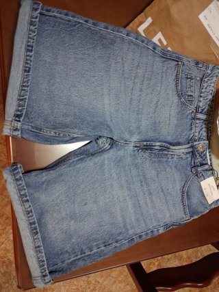 Vaqueros bermuda Lefties mujer talla M