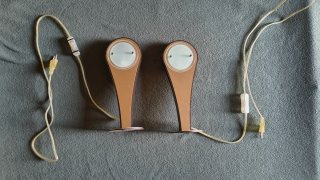 Lamparas de mesilla + Lámpara techo moderna crista