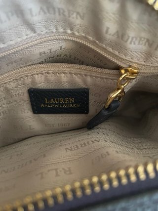 Bolso bandolera Ralph Lauren azul