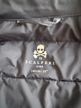 Chaleco Scalpers niño T10 azul marino