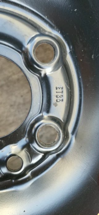 Rueda de repuesto Mercedes 125/80 R15