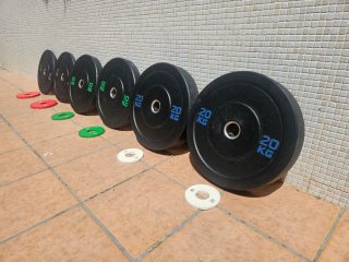 Discos Bumper Hi-Temp Crossfit