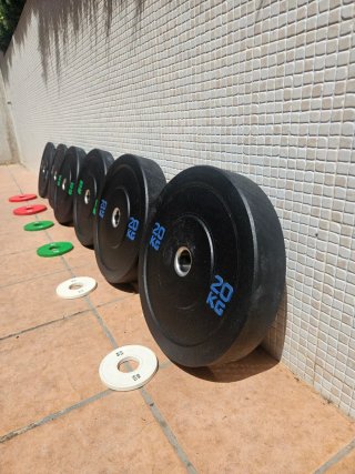 Discos Bumper Hi-Temp Crossfit