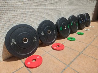 Discos Bumper Hi-Temp Crossfit