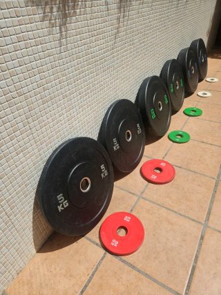 Discos Bumper Hi-Temp Crossfit