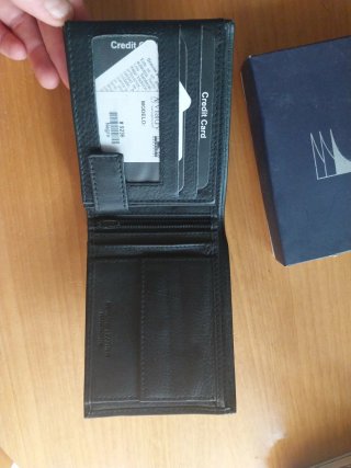 Cartera LS Negra Hombre