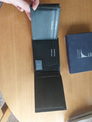Cartera LS Negra Hombre