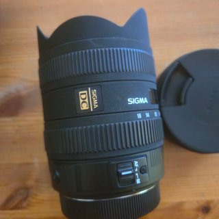 Objetivo Sigma 8-16mm 1:4.5-5.6 DC HSM para Canon