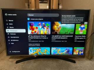 Smart TV 50" 4k UHD Televisión LG Como Nueva !