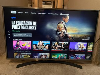 Smart TV 50" 4k UHD Televisión LG Como Nueva !