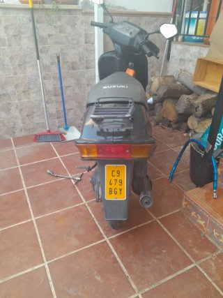 Suzuki Address AH50 averiada