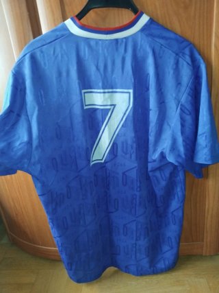 Maglietta Vintage Umbro Blu 1924