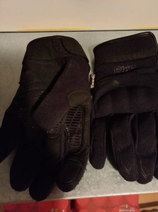 Guantes Moto Iron Jias Negro/Azul