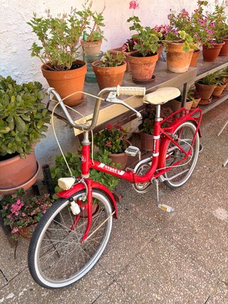 Bicicleta Vintage Roja